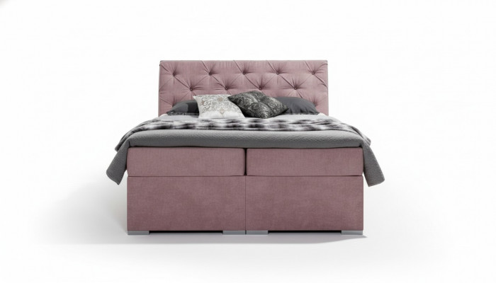 Bettkästchen Chesterfield Bett Polsterbett Duebelbett Grousst XXL Designer Bett Nei