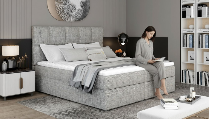 Designer Polsterbett Bett Better Duebelbett Bestietbett Designerbett Boxspring