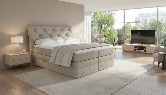 Luxus Schlofkummer Bett Polster Chesterfield Boxspring Luxus Duebel Hotel