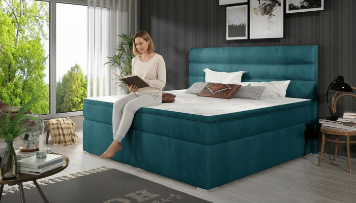 Luxus-Schlofzëmmer-Bett Plooschter Dekor Design Luxus Duebel Hotel Better