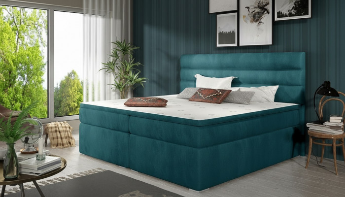 Luxus-Schlofzëmmer-Bett Plooschter Dekor Design Luxus Duebel Hotel Better