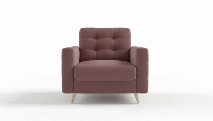 Designer Stull Aarmsstull Gepolstert Relax Stoff Textil Lounge Neien Fernsehsessel 1-Sëtzplatz.