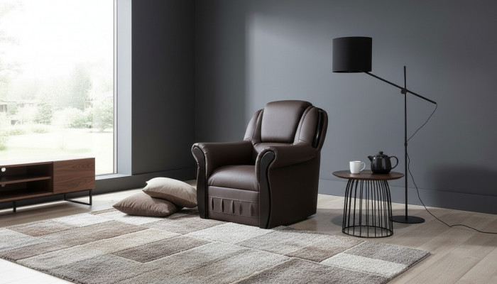 Luxus Designer Fauteuil Lounge Club Relax Stull Fernseh Hotel Polster Canapé Sëtzer