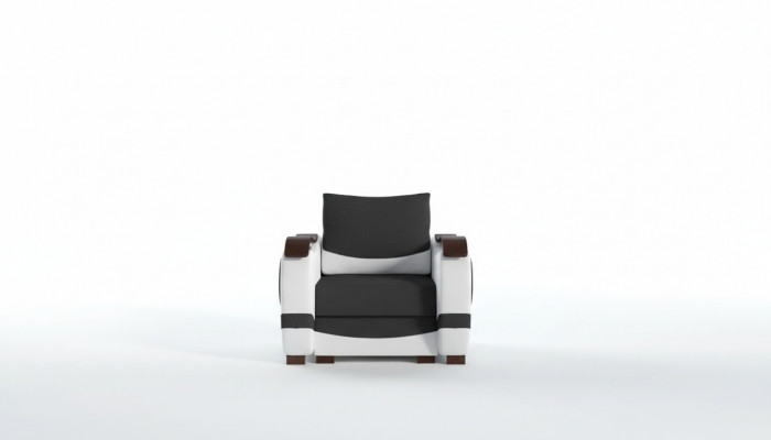 Designer Modern Polster Televisioun Fotell Sofa Canapé 1 Sëtz Designer Canapéen