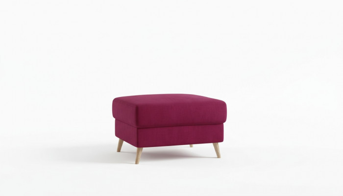Hocker Pouf Sofa Polster Bäistellhocker Fousshocker Ottomane Miwwelhocker Rosa