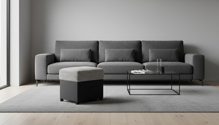 Hocker Canapé Pouf Polster Niewentischhocker Fousshocker Ottoman Möbelhocker
