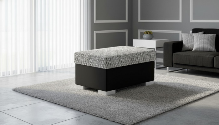 Hocker Pouf Sofa Polster Bäistellhocker Fousshocker Ottoman Möbbelhocker
