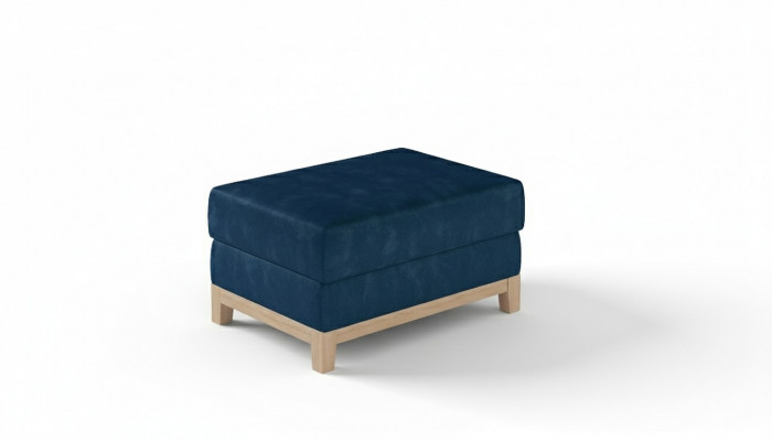 Design Pouf Hocker Fousshocker Ottoman Sëtz Chaise Gepolstert Pouf Blo