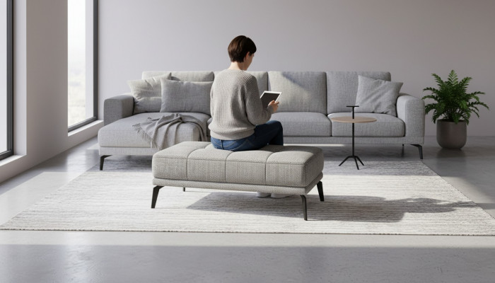 Hocker Canapé Pouf Këssen Niewen Dësch Hocker Osman Möbelhocker Osman