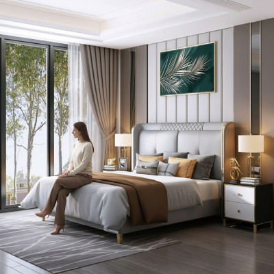 Luxus-Schlofkummer-Bett-Polster-Design Duebelhotel Bestiet-Luxus-Better