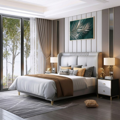 Luxus-Schlofkummer-Bett-Polster-Design Duebelhotel Bestiet-Luxus-Better