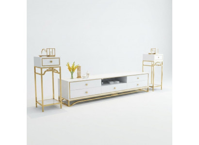 Modern Design Wunnmauer Wunnzëmmer Sideboard RTV Regal