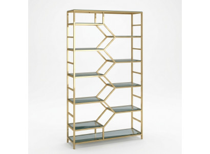 Metall Regal Trennwand Designer Luxus Regaler Gold Schaf 3 Stéck