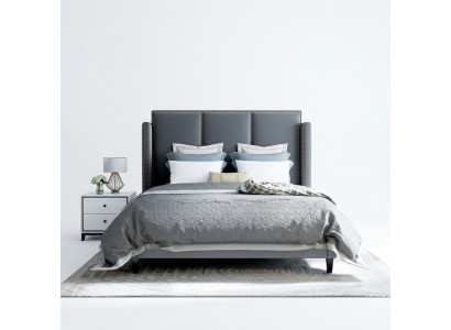 Luxus Ledebett Metall Gold Design Better Polster Hotel 180x200cm