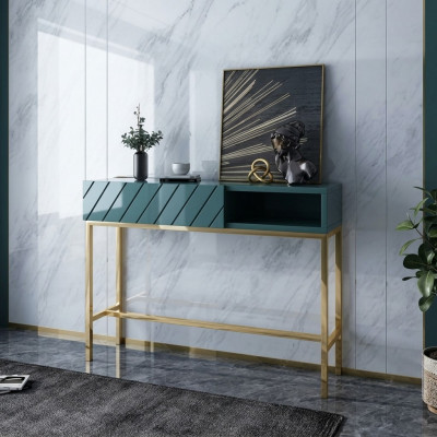 Designer Holz Dësch Konsoldësch Dësch Konsolet Konsoldëscher Schmink.