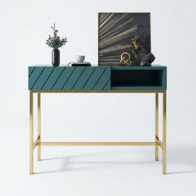 Designer Holz Dësch Konsoldësch Dësch Konsolet Konsoldëscher Schmink.
