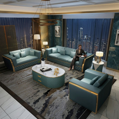 Canapé Garnitur Canapé Garnitur 3+2+1 Designersofa Design Canapé Sëtzgrupp 3tlg.