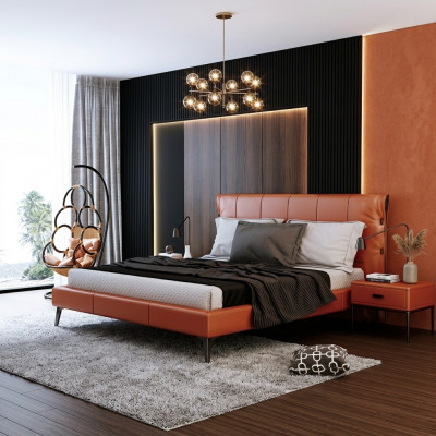 Duebelbett Bett Eebett Design Luxus Luxus Polsterbett Designbett Textil