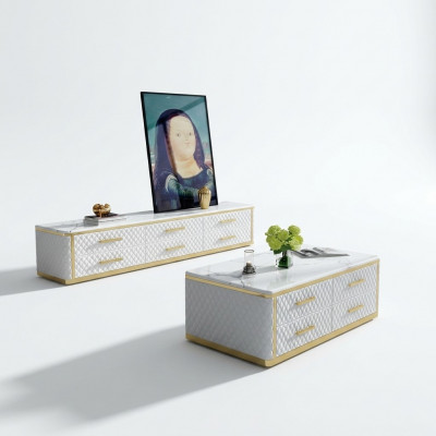 Edelstol Couchtisch Designer Dësch Edelstol Dëscher Sofa Niewendësch