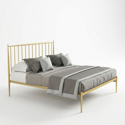Italienesch Lieder Designer Miwwelen Bett Duebel Schlofzëmmer 180x200cm