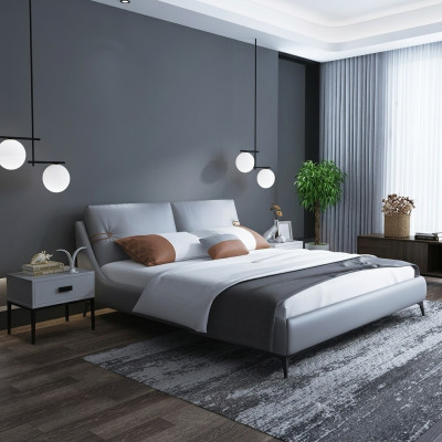 Modern hëlz Gebuedem Eelst Designer Miwwelen Better Duebel Nei Schlofkummer