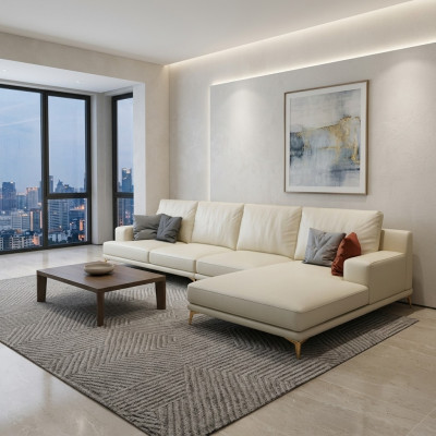 Design Polster Canapé Wunnlandschaft Ecksofa Polster Garnitur Sëtz Sofa