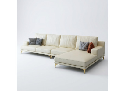 Design Polster Canapé Wunnlandschaft Ecksofa Polster Garnitur Sëtz Sofa