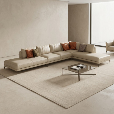 Wunnlandschaft L-Form Eckcouch Design Polster Lieder Garnitur Sofa