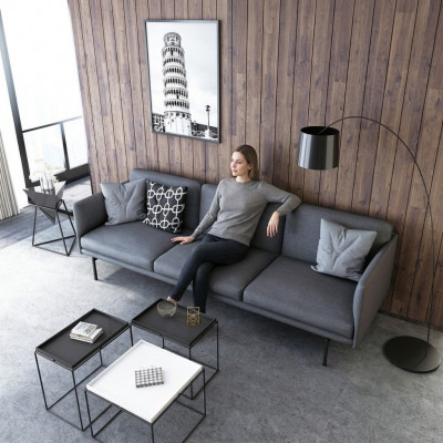 Design Sofa 4 Sëtzer Wunnzëmmer Couche Couchen Polster Sofas Nei XXL