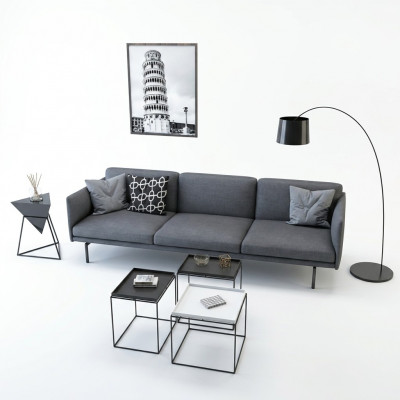 Design Sofa 4 Sëtzer Wunnzëmmer Couche Couchen Polster Sofas Nei XXL