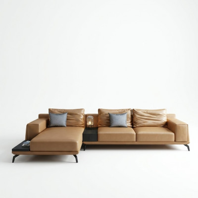 Wunnlandschaft L-Form Ecksofa Couch Design Lieder Polster Garnitur Sofa
