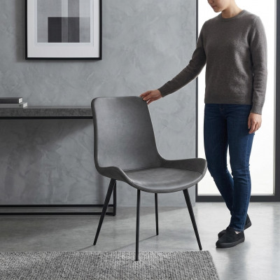 Luxus Design Polster Still Stillen Sëtz Réck Büro Iessraum Holz Waarden