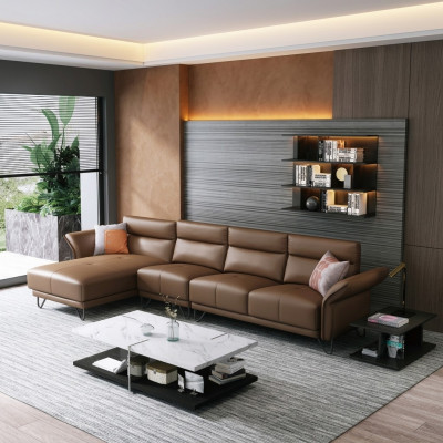 Wunnlandschaft Ecksofa L-Form Fauteuil Set Garnitur Modern Sofa Eckcouch