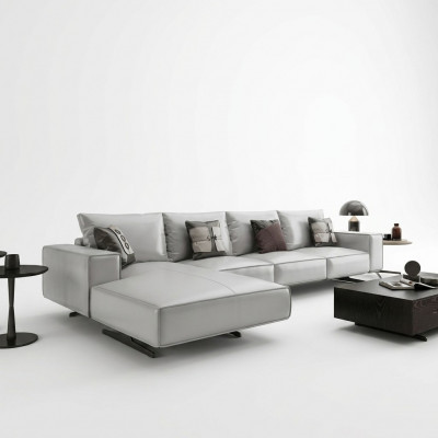 Ecksofa Polstersëtz Garnitur Wunnlandschaft L Form Designer Sofa Canapé Sofas