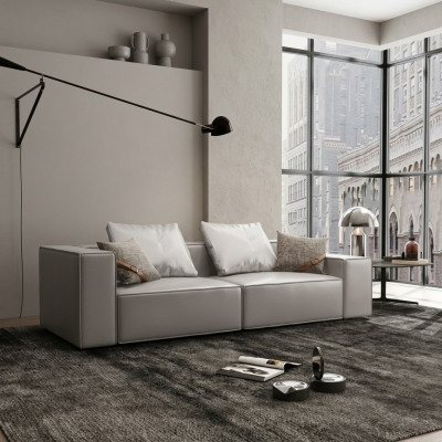 Design Sofa 3 Plazen Stuff Canapé Canapéë Gestofféiert Sofen Nei XXL
