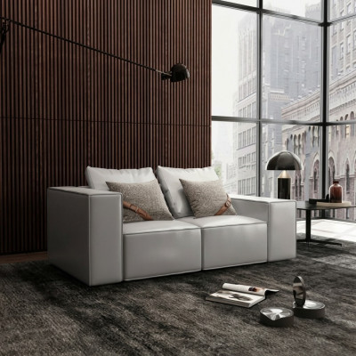 Sofa 2-Sëtzer Grouss XXL Sofa Sofas Couchen Wunnzëmmer Design Nei