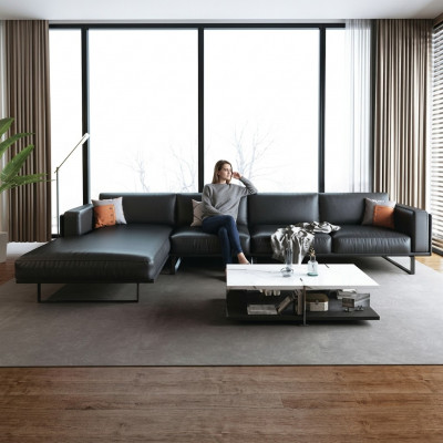 Eckcanapé Polster Garnitur Dekor Wunnlandschaft L Form Designer Sofa Canapé