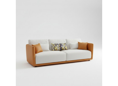 Sofa 4 Plazen mat Dëschgarnitur Big XXL Canapéen Sofaen Wunnzëmmer