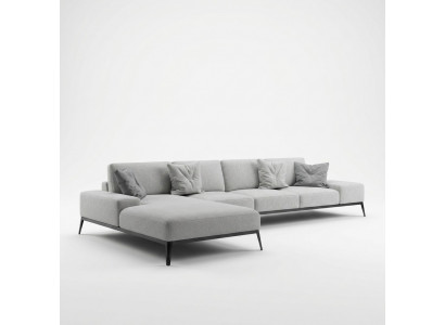 Italienesch Polster Sëtz Eck Lieder Canapé Modern Dekor Wunnlandschaft