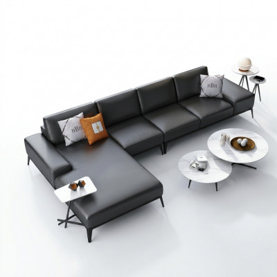 Ecksofa Polster Dekor Garnitur Wunnlandschaft L Form Designer Sofa Canapé.