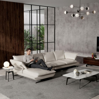 Ecksdivan Divan Canapé Polster Wunnlandschaft Eck Deko Canapé Garnitur L Form
