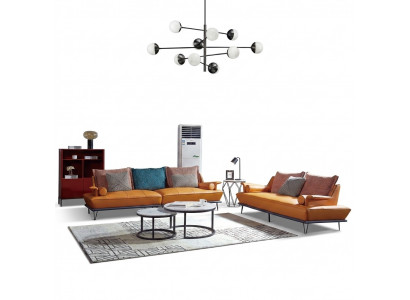 Sofa 4 Sëtzer Grouss XXL Couch Sofas Design Couche Living Zëmmer Véiersëtzer