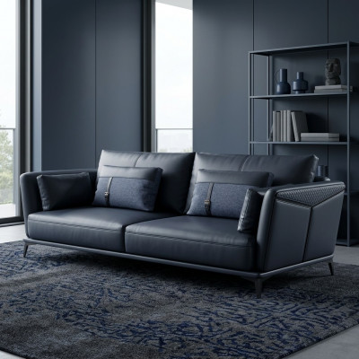 Sofa 4 Plazen Grouss XXL Couch Sofas Couchen Wunnzëmmer Design Neit