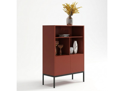Italienesch Kommode Stil Miwwelen Héich Designer Schaf Schiefen Orange