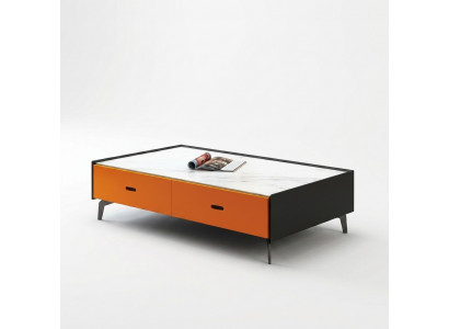 Italienesch Stil Miwwelen Couchtisch Glas Dëscher Designer Dësch Wunnzëmmer