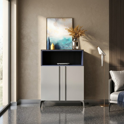 Design Kommode Anrichte Side Lowboard Schaf Regal Dekorativ Luxus Wunnen