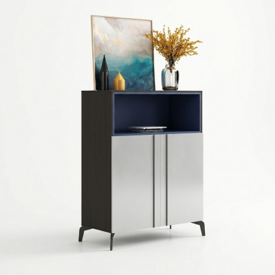 Design Kommode Anrichte Side Lowboard Schaf Regal Dekorativ Luxus Wunnen