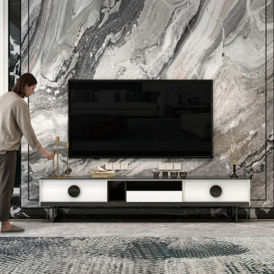 Sideboard RTV 200cm TV Schaf Lowboard Sideboard Kommode Wunnzëmmer Schaf Nei