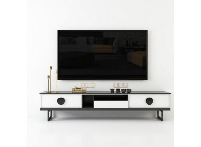 Sideboard RTV 200cm TV Schaf Lowboard Sideboard Kommode Wunnzëmmer Schaf Nei