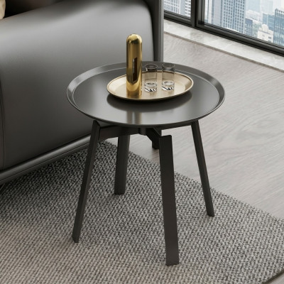 Designer Clubdësch Niewendësch Sofa Dekor Wunnzëmmer Dësch Miwwel Ronn